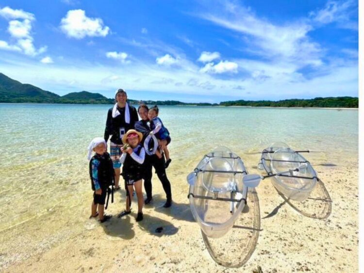 石垣島　川平湾　マリンアクティビティ　カヤック