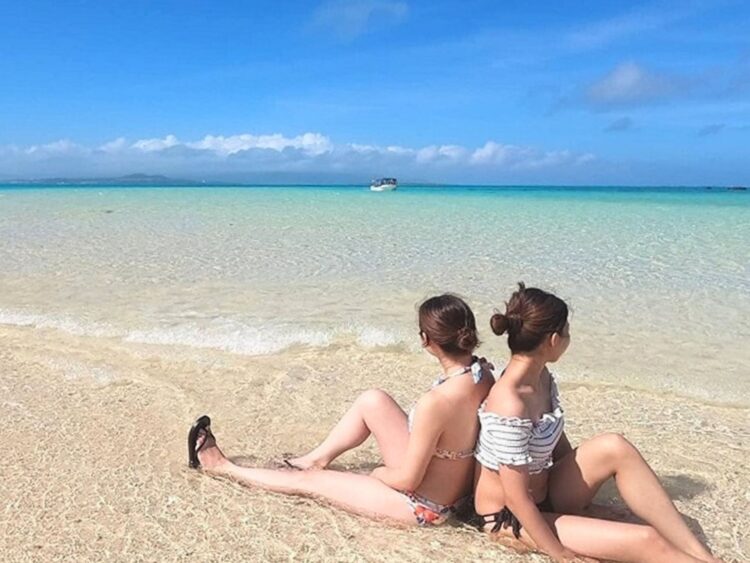 石垣島　幻の島　女子旅