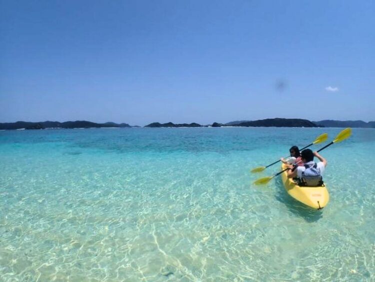 阿嘉島 シーカヤック 体験