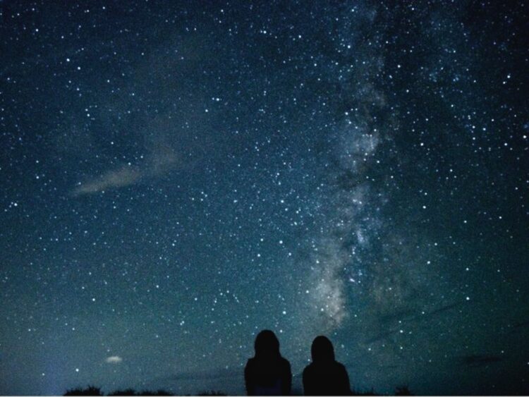 宮古島　星空　天の川